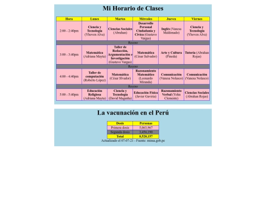 practica3/Horario screenshot