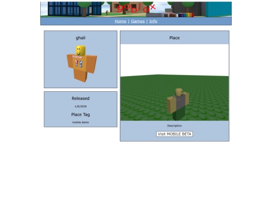 place screenshot
