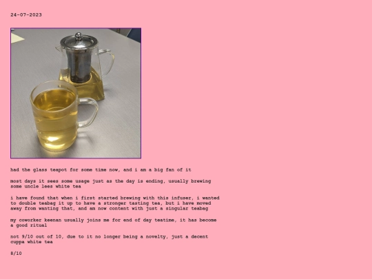tea-log/24-07-2023 screenshot