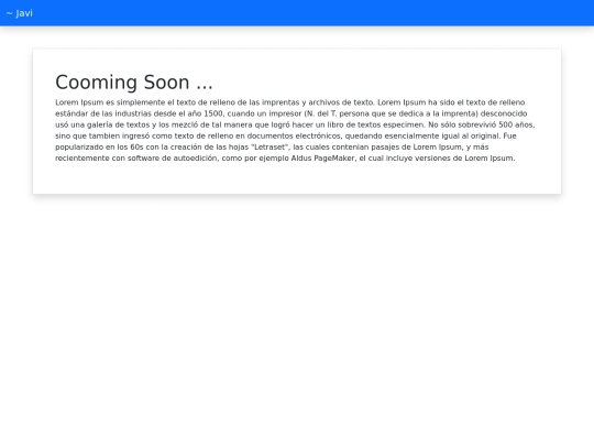 index screenshot