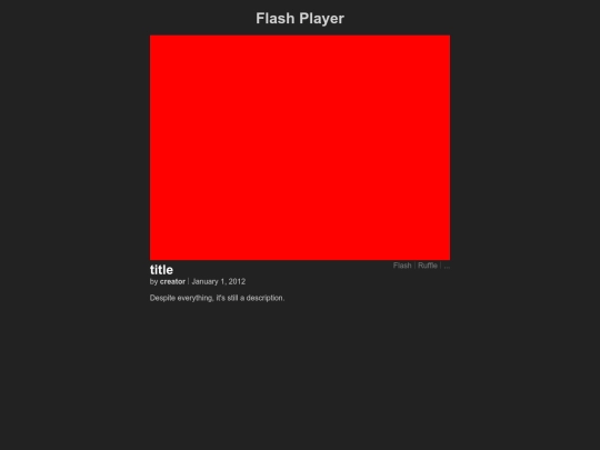 projects/flashplayer/example screenshot