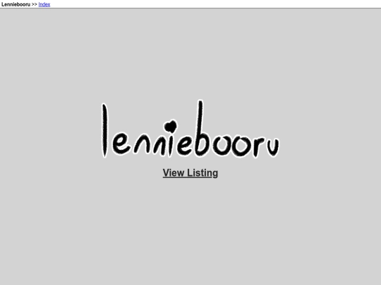 projects/lenniebooru screenshot