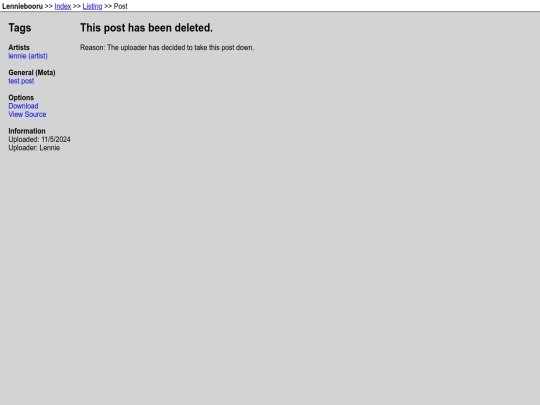 projects/lenniebooru/posts/2 screenshot