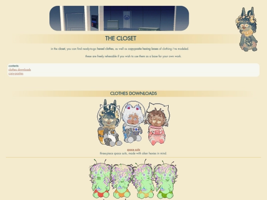 closet screenshot