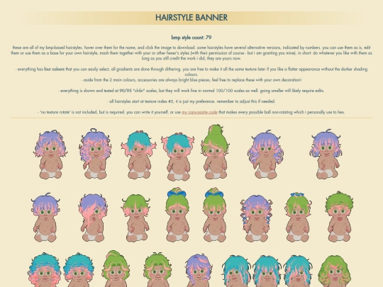 hair screenshot