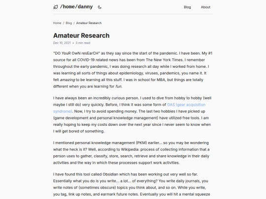 blog/amateur-research screenshot