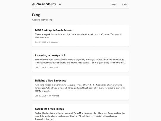 blog screenshot