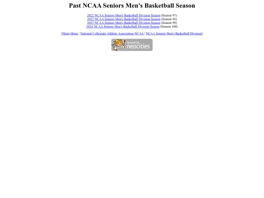 ncaa/seniors/pastncaaseason screenshot