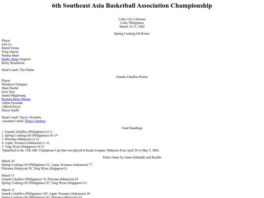 philbas/seaba/seaba2002 screenshot