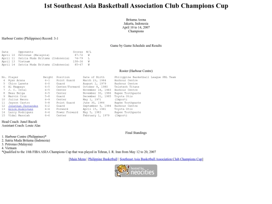 philbas/seabaccc/seabaccc2007 screenshot