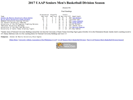 uaap/seniors/season/2017/2017season screenshot