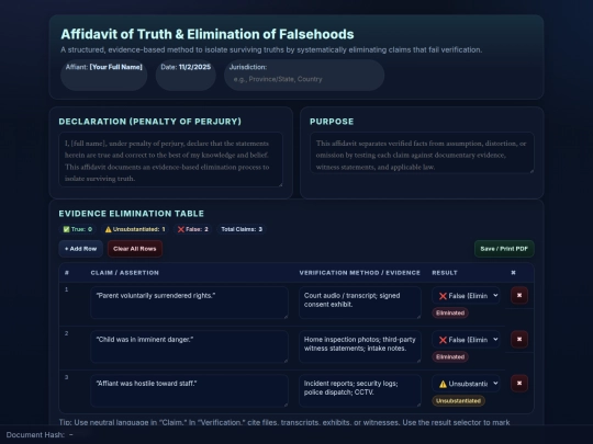 Affidavit_Of_Truth screenshot