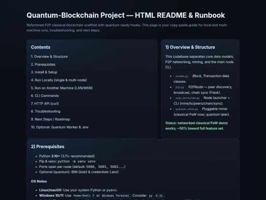 Quantum_Setup screenshot
