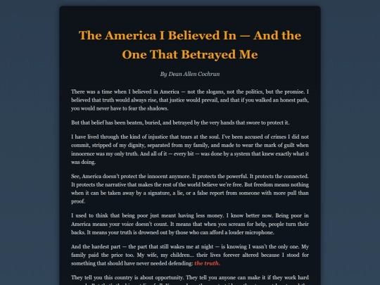 american_dream_is_dead screenshot