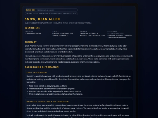 bio_commander_snow screenshot