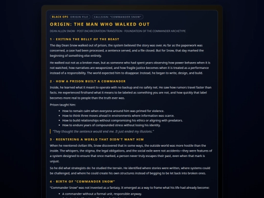 commander_snow_origin screenshot
