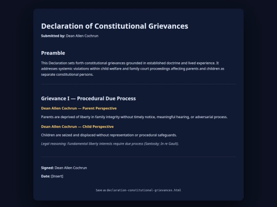 declaration screenshot