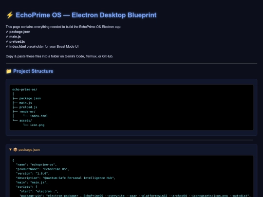 echo_os screenshot