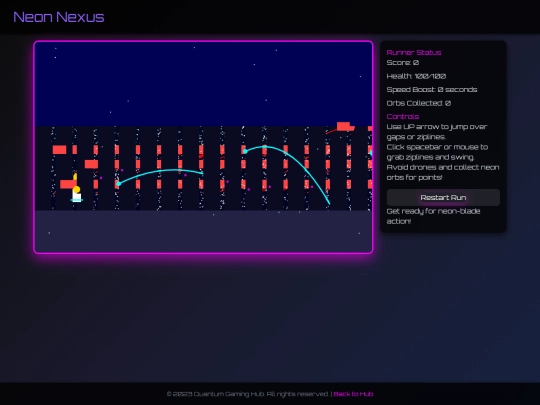 games/neon-nexus/play screenshot
