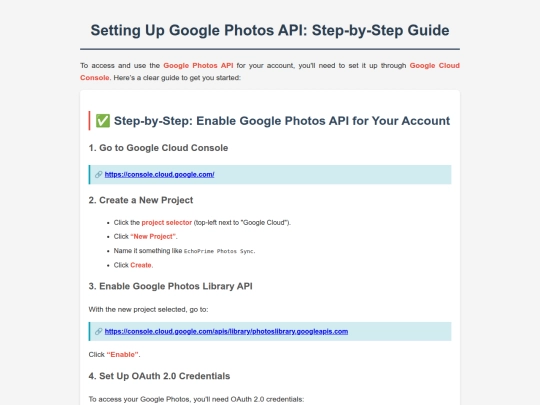 google_photos_api screenshot