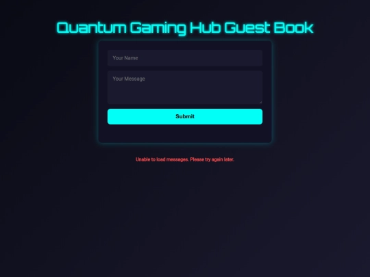 guest_book screenshot
