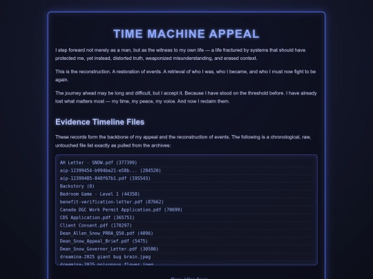 q_time_machine screenshot