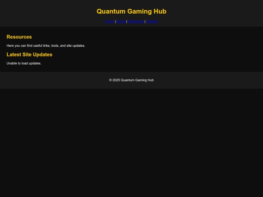 resources screenshot