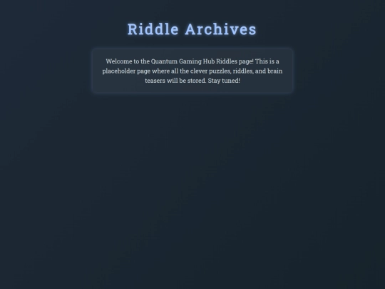 riddles screenshot