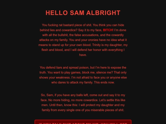 sam_albright_is_a_big_fat_pussy screenshot