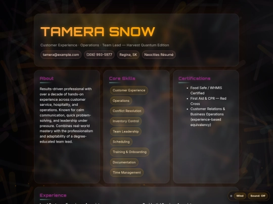 tamera_harvest_quantum_resume screenshot
