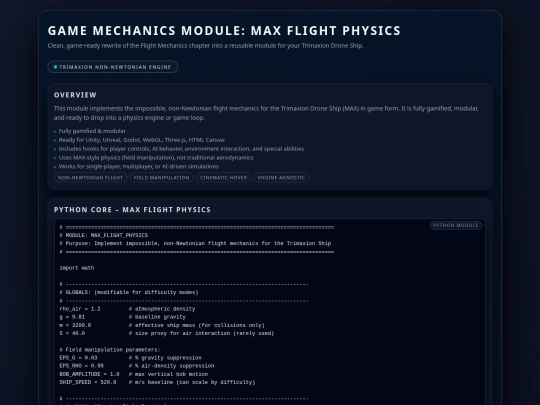 trimaxion_drone7 screenshot