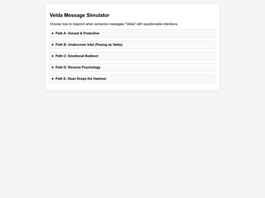 velda_message_simulator screenshot