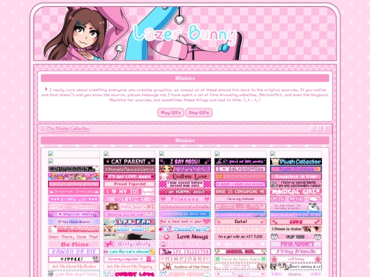 Lazer Bunny Backup/lazer-bunny.neocities.org/Graphics/Blinkies screenshot