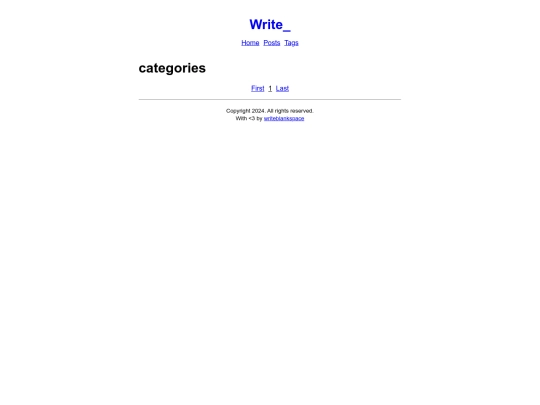 categories screenshot