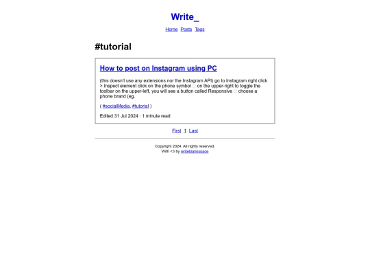 tags/tutorial screenshot
