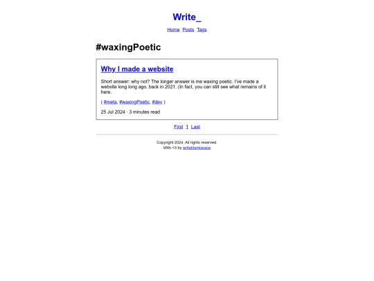 tags/waxingpoetic/page/1 screenshot