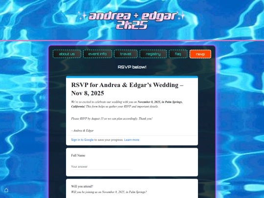 rsvp-eng screenshot