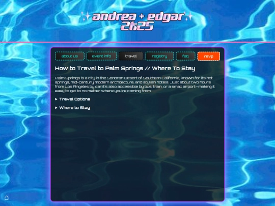 travel screenshot