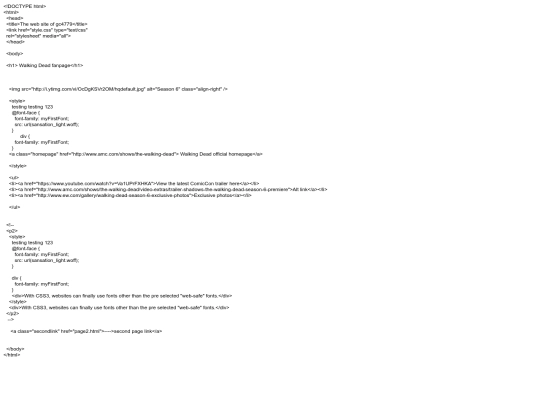 Assignments screenshot
