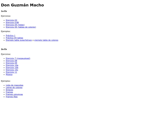 index screenshot