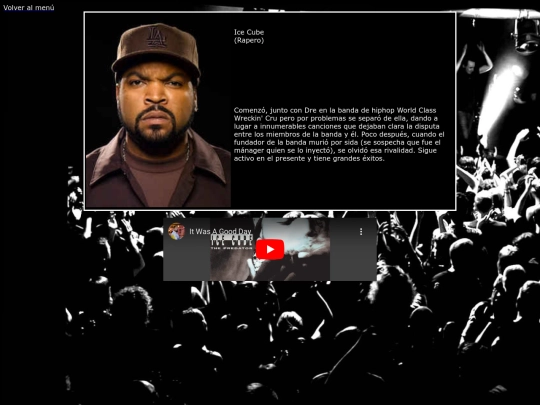 pracs/2ev/musica/artistas/icecube screenshot
