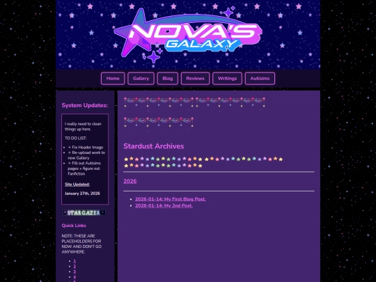 blogpage screenshot
