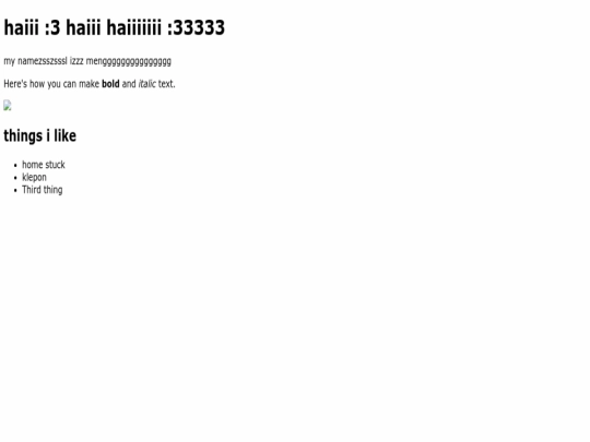 index screenshot