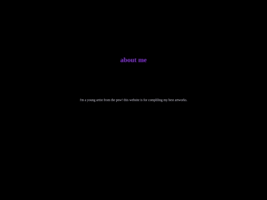 aboutme screenshot