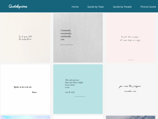 Picturequote screenshot