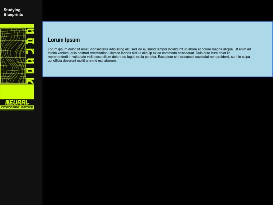 Experiment screenshot