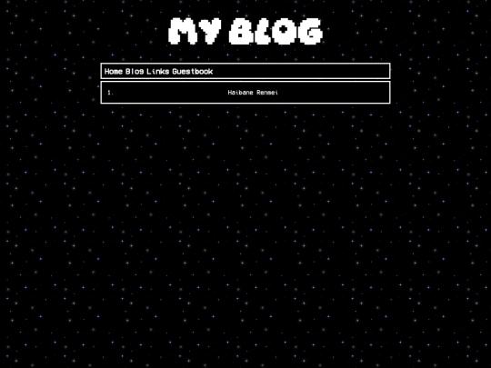 blog screenshot