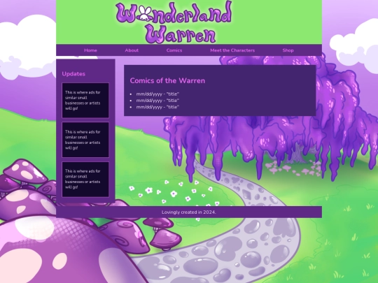 Comics screenshot