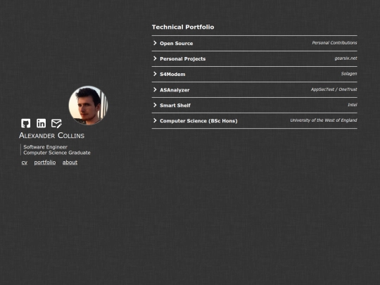 portfolio screenshot