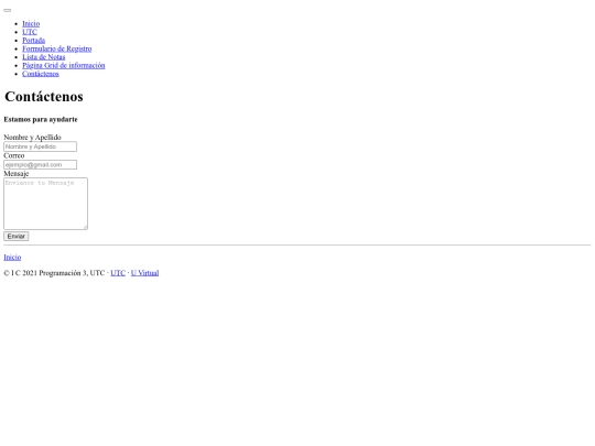 contactenos screenshot